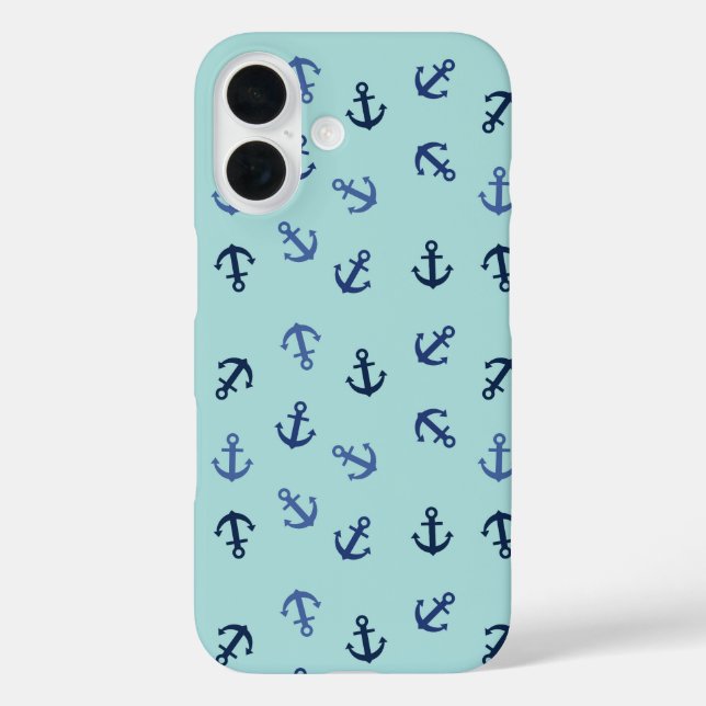 Anchors Summer Case-Mate iPhone Case (Back)