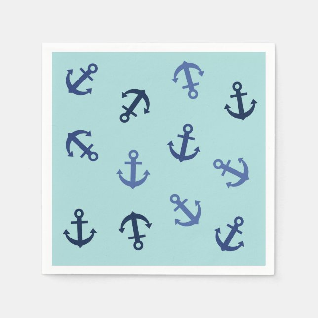 Anchors Summer Napkin (Front)