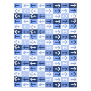 Anchors  tablecloth