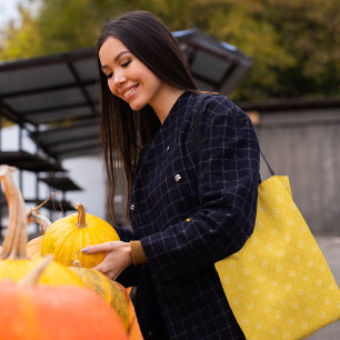Anchors yellow tote bag