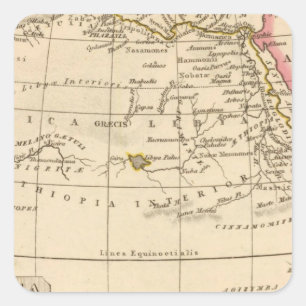 Ancient Africa Square Sticker