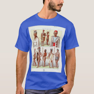 Ancient African tribal fashion and accessories fro T-Shirt