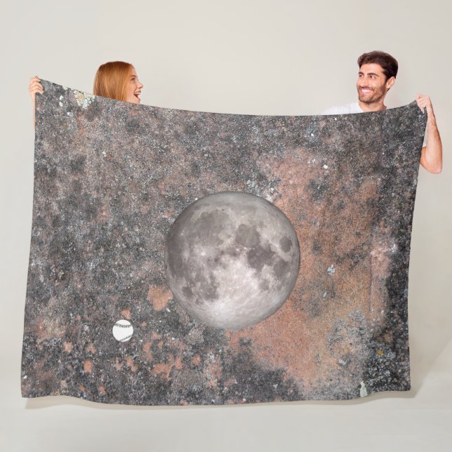 Ancient Alien Fleece Blanket (In Situ)