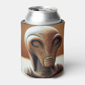 Ancient Alien Statue Can Cooler