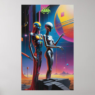 Ancient Alien Theorists - Ken Gauge Art Poster