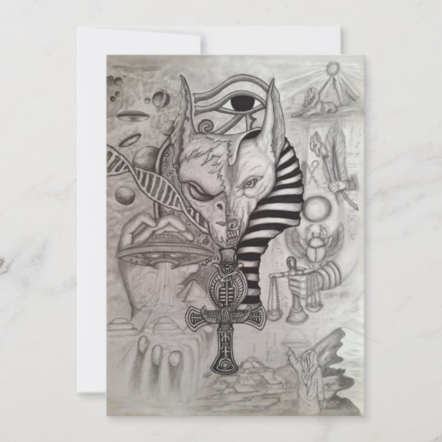 Ancient Aliens , Anubis Invitation (Front)