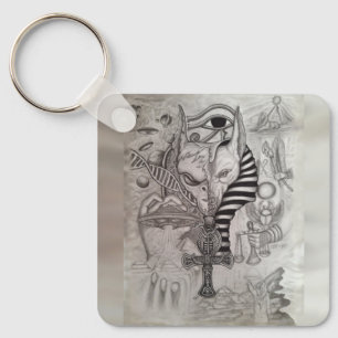Ancient Aliens , Anubis Key Ring