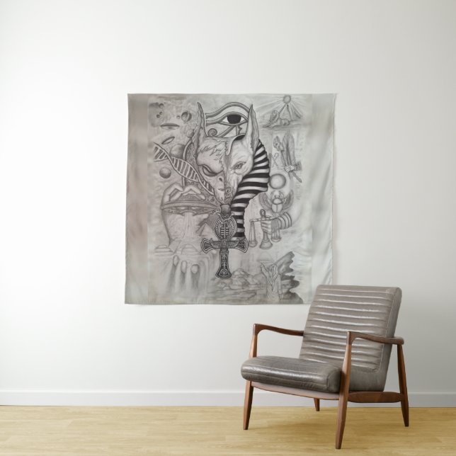 Ancient Aliens , Anubis Tapestry (In Situ)
