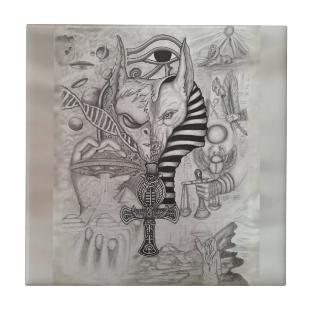 Ancient Aliens , Anubis Tile (Front)