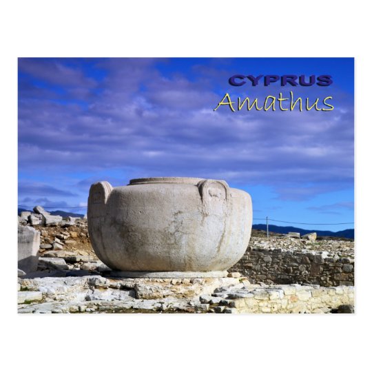 Ancient Anathus Cyprus Postcard