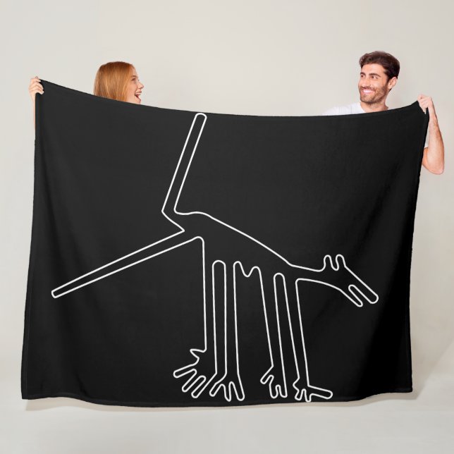 Ancient Animals - Earth Ancient Tribal Fleece Blanket (In Situ)