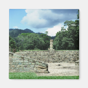 Ancient Archaeological Site Copan Honduras Photo Magnet