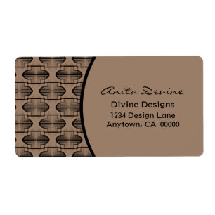 Ancient Arches Shipping Label
