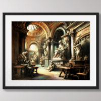 Ancient Art Sculpture Studio Roman Greek