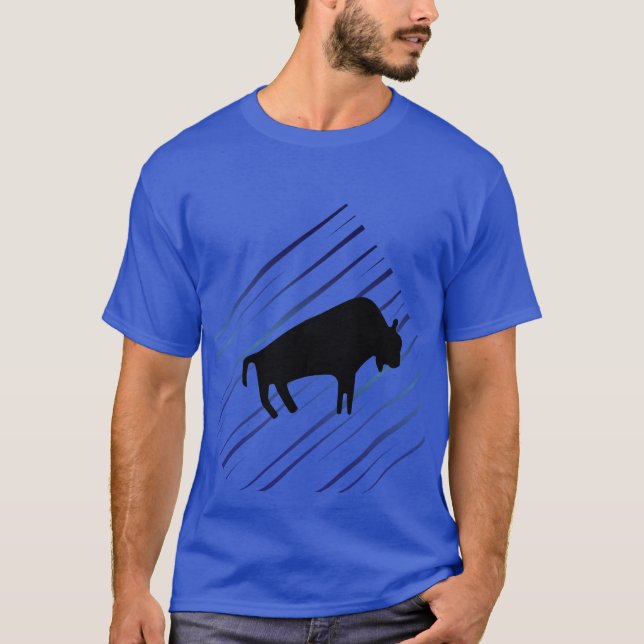 Ancient Artists - Prehistoric Buffalo T-Shirt (Front)