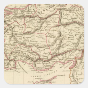 Ancient Asia Minor Square Sticker