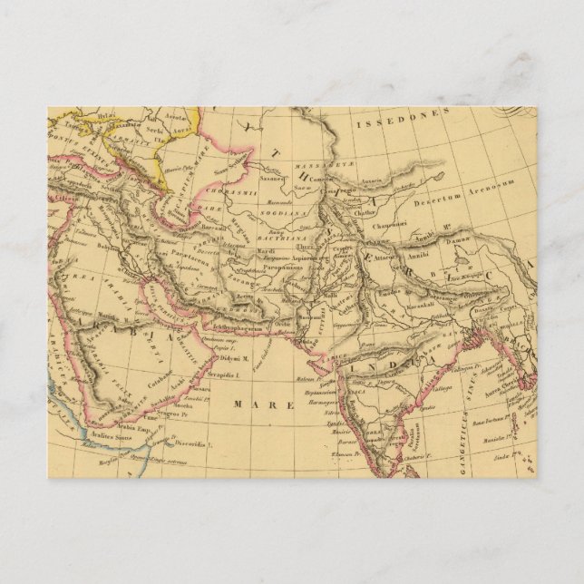 Ancient Asia Postcard (Front)