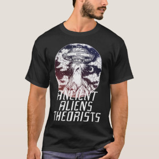 Ancient Astronaut Theorists Conspiracy Theory Grey T-Shirt