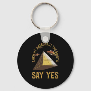 Ancient Astronaut Theorists Say Yes Alien Conspira Key Ring