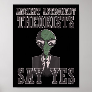 Ancient Astronaut Theorists Say Yes  Poster