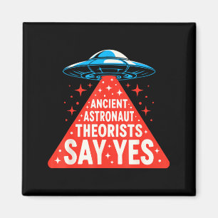 Ancient Astronaut Theorists Ufo Alien Spaceship Ou Magnet