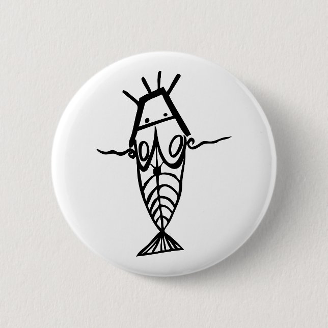 Ancient Astronauts 6 Cm Round Badge (Front)