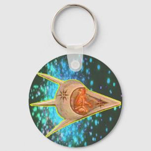 Ancient Astronauts Key Ring