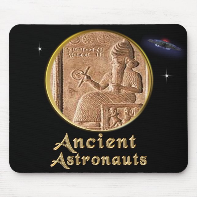 Ancient Astronauts Mouse Mat (Front)