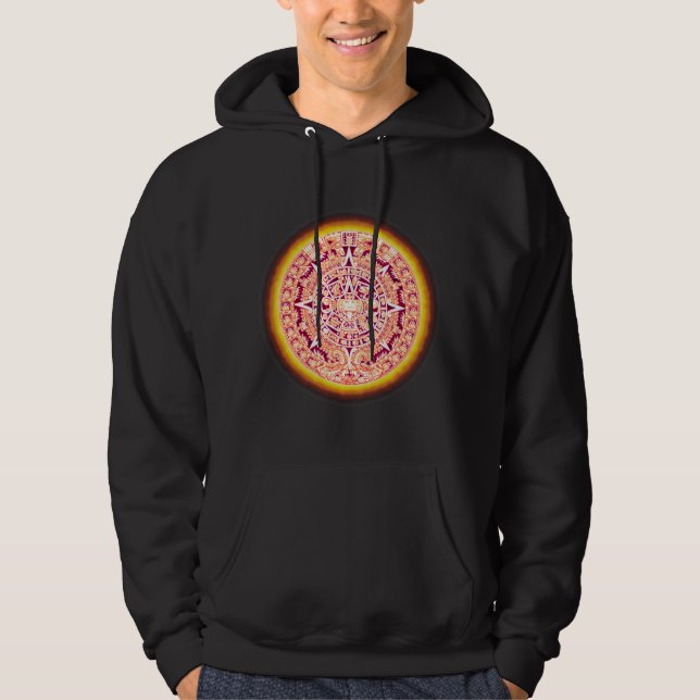 Ancient Aztec Calendar Hoodie (Front)