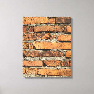 Ancient Brick Wall Canvas Print
