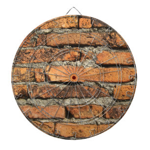 Ancient Brick Wall Dartboard