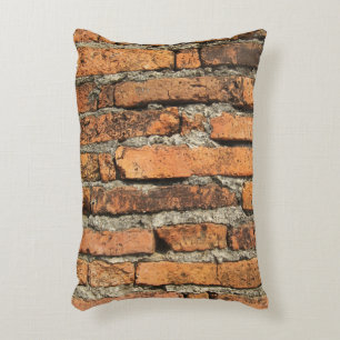 Ancient Brick Wall Decorative Cushion