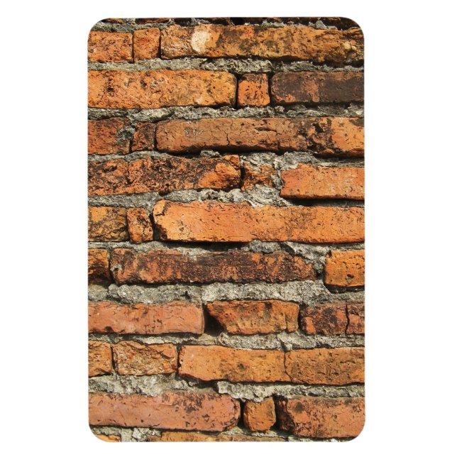 Ancient Brick Wall Magnet (Vertical)