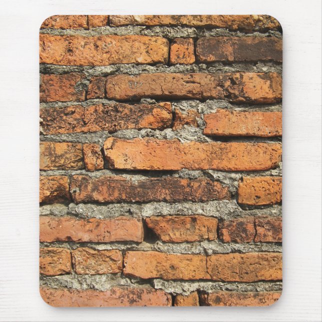 Ancient Brick Wall Mouse Mat (Front)