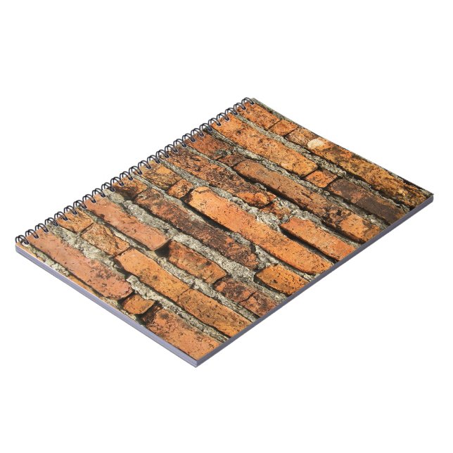 Ancient Brick Wall Notebook (Left Side)