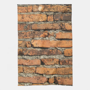Ancient Brick Wall Tea Towel
