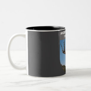 Ancient Bristlecone Pine Forest Two-Tone Coffee Mug