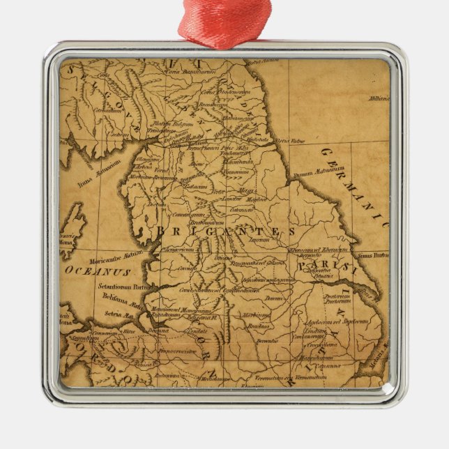 Ancient Britain Metal Tree Decoration (Front)