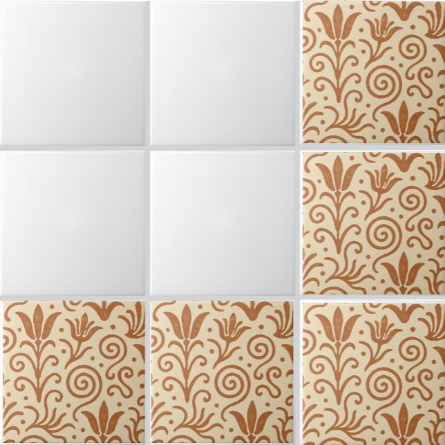 Ancient  Bronze Age Aegean Minoan Inspired Pattern Tile (Creator Uploaded)