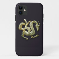 Ancient bronze chinese dragon