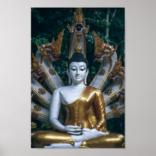 ancient buddha poster