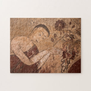 Ancient Buddhist Painting Jigsaw Puzzle