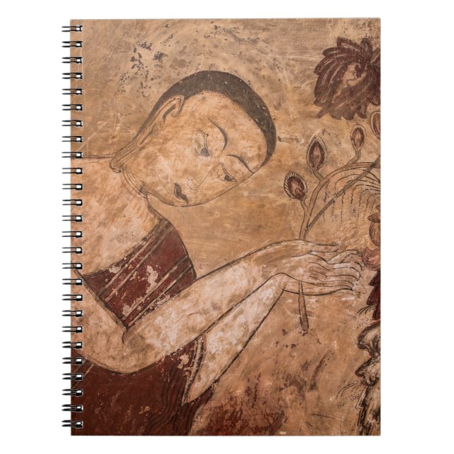 Ancient Buddhist Painting Notebook (Front)