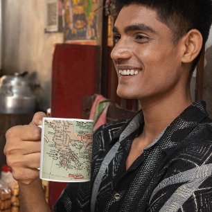 Ancient Byzantine Empire Map Coffee Mug