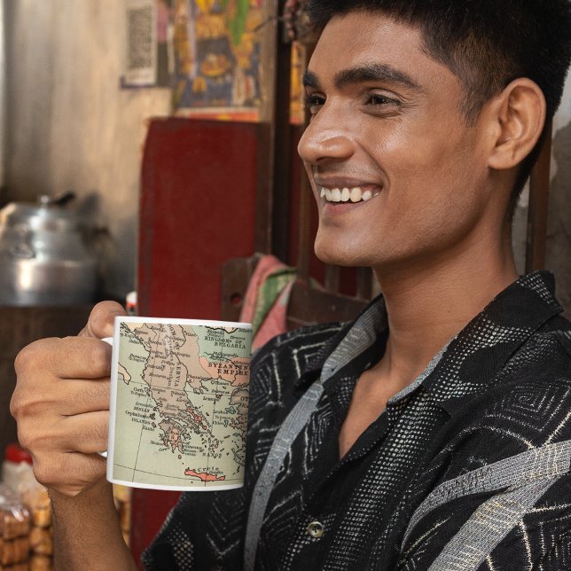 Ancient Byzantine Empire Map Coffee Mug (Creator Uploaded)