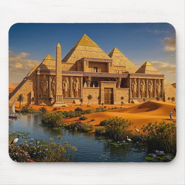 Ancient Castle from the Scorching Sands Mouse Mat (Front)