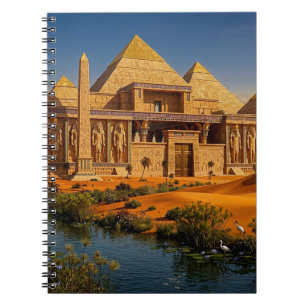 Ancient Castle from the Scorching Sands Notebook
