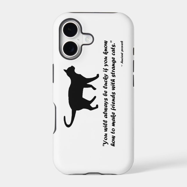 Ancient Cat Proverb (Back)