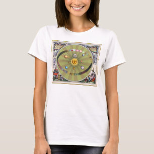 Ancient Celestial Spheres: Sun and Planets T-Shirt