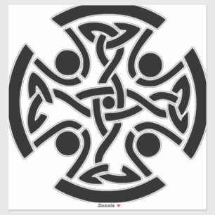 Ancient Celtic Cross Knotwork Fine Art